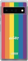 6F hoesje - geschikt voor Google Pixel 6 Pro -  Transparant TPU Case - #LGBT - #LGBT #ffffff