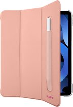 Laut Huex with Pencil Holder PU en kunstleer hoes voor iPad Air 4 10.9 2020 & iPad Air 5 2022 - roze