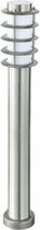 LED Tuinverlichting - Staande Buitenlamp - Nalid 4 - E27 Fitting - Rond - RVS - Philips - CorePro LEDbulb 827 A60 - 5.5W - Warm Wit 2700K - BES LED