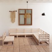 Decoways - 9-delige Loungeset massief grenenhout