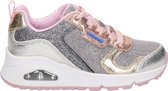 Skechers meisjes sneaker - Zilver - Maat 31