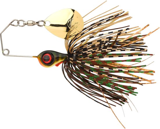 Foto: Spro iris ambush baby perch 2 0 7g spinnerbait geel