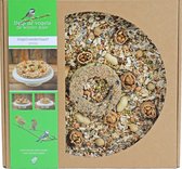 Boon vogelvoedertaart met vetring - afmeting - 29,0 x 29,9 x 7,0 cm - gewicht - 1,424 kg