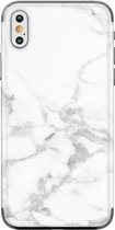 My Style Telefoonsticker PhoneSkin For Apple iPhone X White Marble