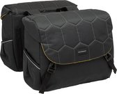 New Looxs Quilted Mondi Joy dubbele fietstas - 38 liter – zwart