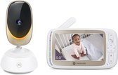 Motorola Nursery Babyfoon – VM85 Connect – met Camera – Motorola Nursery App – Terugspreekfunctie – Nachtvisie – Slaapliedjes