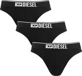 Diesel herenstrings basic logo 3P zwart - S