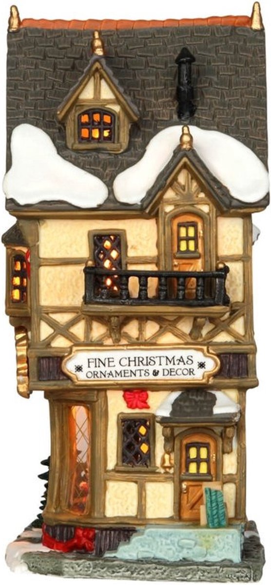 Lemax Tannenbaum Christmas Shoppe Kerstdorpen - Met verlichting – foto 4