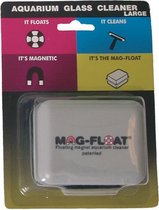 Mag-float algenmagneet vierkant voor glas tot 20 mm -  - 1 stuks