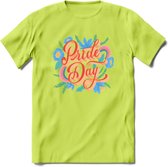 Pride Day | Pride T-Shirt | Grappig LHBTIQ+ / LGBTQ / Gay / Homo / Lesbi Cadeau Shirt | Dames - Heren - Unisex | Tshirt Kleding Kado | - Groen - 3XL