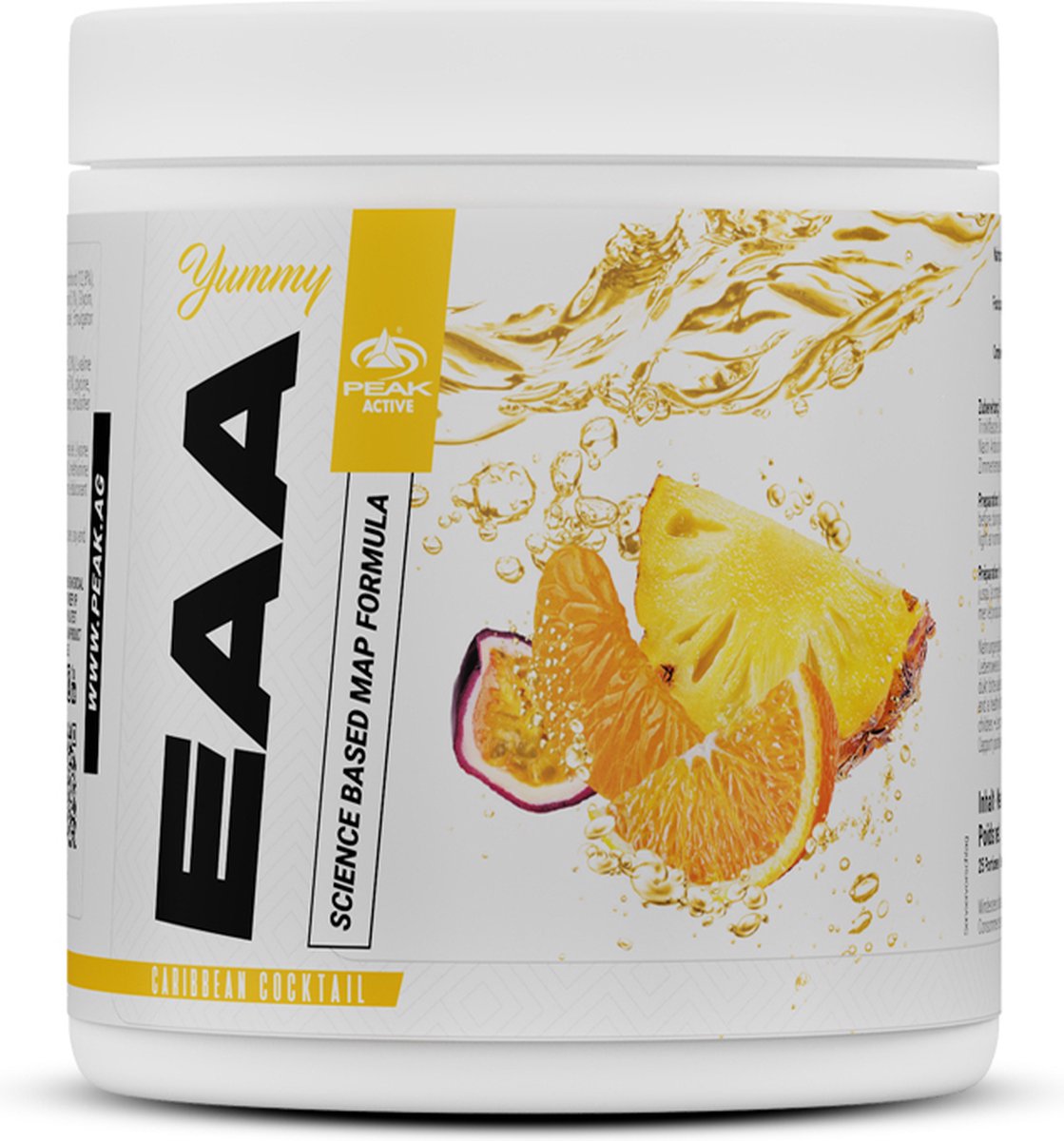 Goedkoopste Peak Yummy EAA (400g) Carribean Cocktail - Aminozuren - EAA