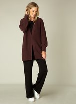 YEST Oetk Vest - Velvet Wine - maat 38