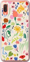 Coque Samsung Galaxy A20e - Bloem - Motifs - Plantes - Siliconen