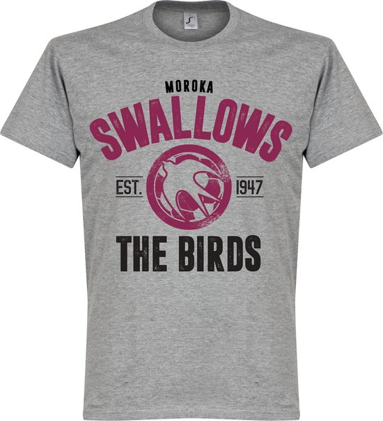 Moroka Swallows Established T-Shirt - Grijs - XXXL