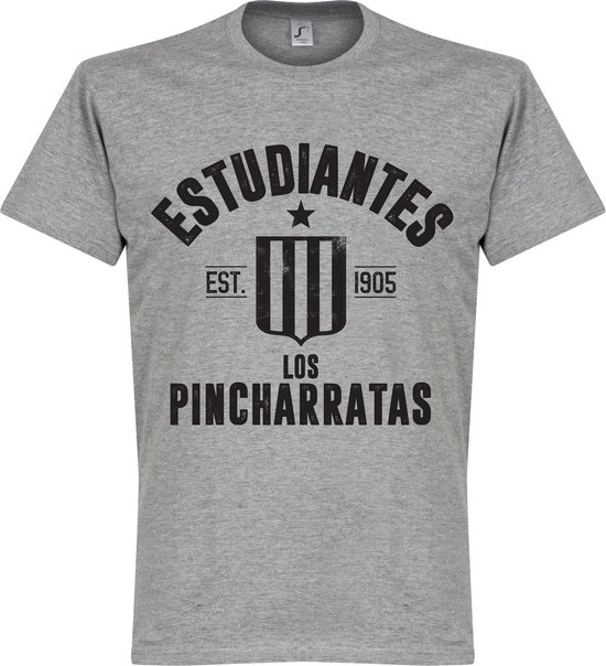 Estudiantes Established T-Shirt - Grijs - S