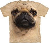 KIDS T-shirt Pug Face L
