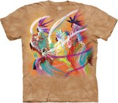 The Mountain Adult Unisex T-Shirt - Rainbow Dance