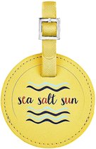 Moses Kofferlabel Sea Salt Sun 7 Cm Geel