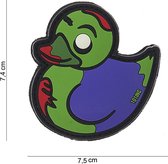 Embleem 3D PVC Zombie Duck