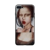 iPhone 7 Plus/8 Plus hoesje Mona Lisa - iPhone case - telefoonhoesje voor de iPhone
