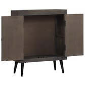 Dressoir 60x30x76 cm massief mangohout