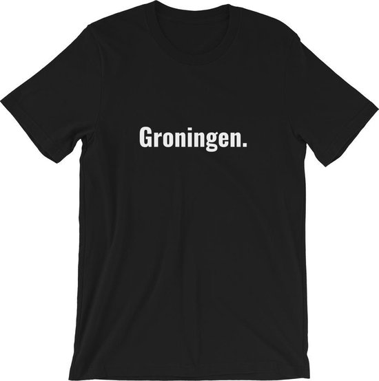 Groningen Tshirt Uni L zwart