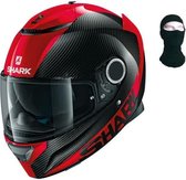 Shark Spartan Carbon Skin - Rood