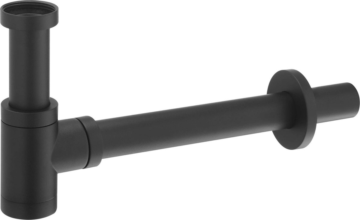 Ben Design Wastafelsifon - 35-40 cm - Gestructureerd Zwart