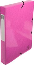 8x Iderama® Klasseerdoos Rug 40mm - A4, Roze