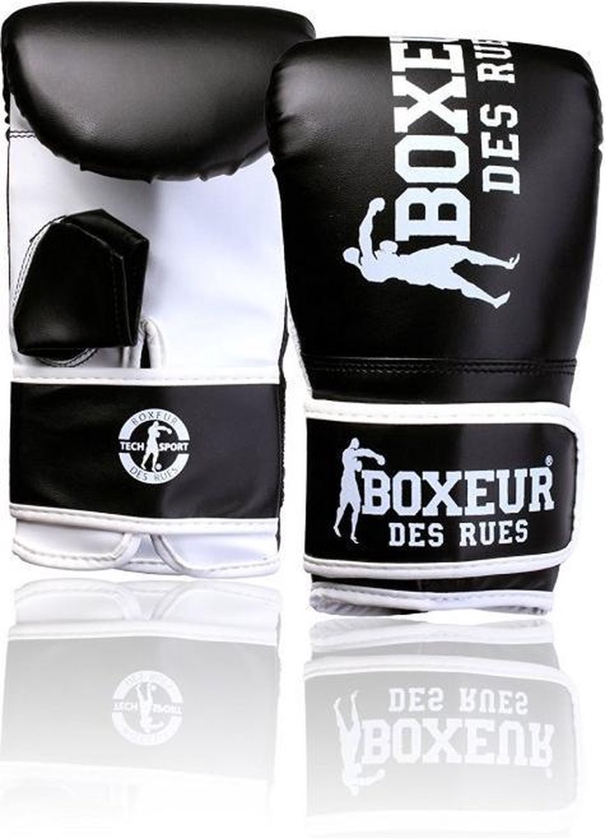Gants de sac Boxeur des Rues PU Noir-M | bol.com