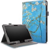 Lenovo Tab M10 Wallet Book Case - Witte Bloesem