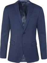 WE Fashion Heren slim fit blazer met fijne structuur Tom - Maat XXL (56)