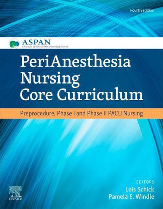 PeriAnesthesia Nursing Core Curriculum E-Book - cover