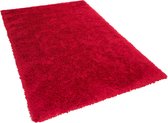 Beliani CIDE - Vloerkleed - rood - polyester