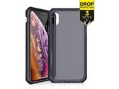 Itskins SupremeClear cover voor iPhone X/Xs - Level 3 bescherming - Zwart
