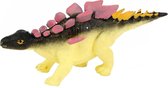 Toi-toys Dinosaurus Rekbaar Stegosaurus 17 X 25 Cm Zwart/geel