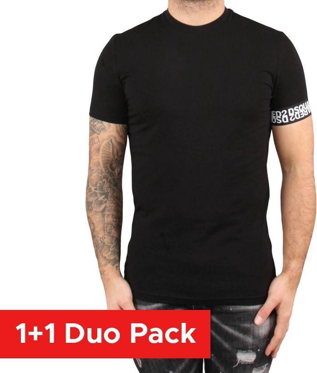 Begrafenis totaal Van Dsquared2 T-shirt Twin Pack | bol.com