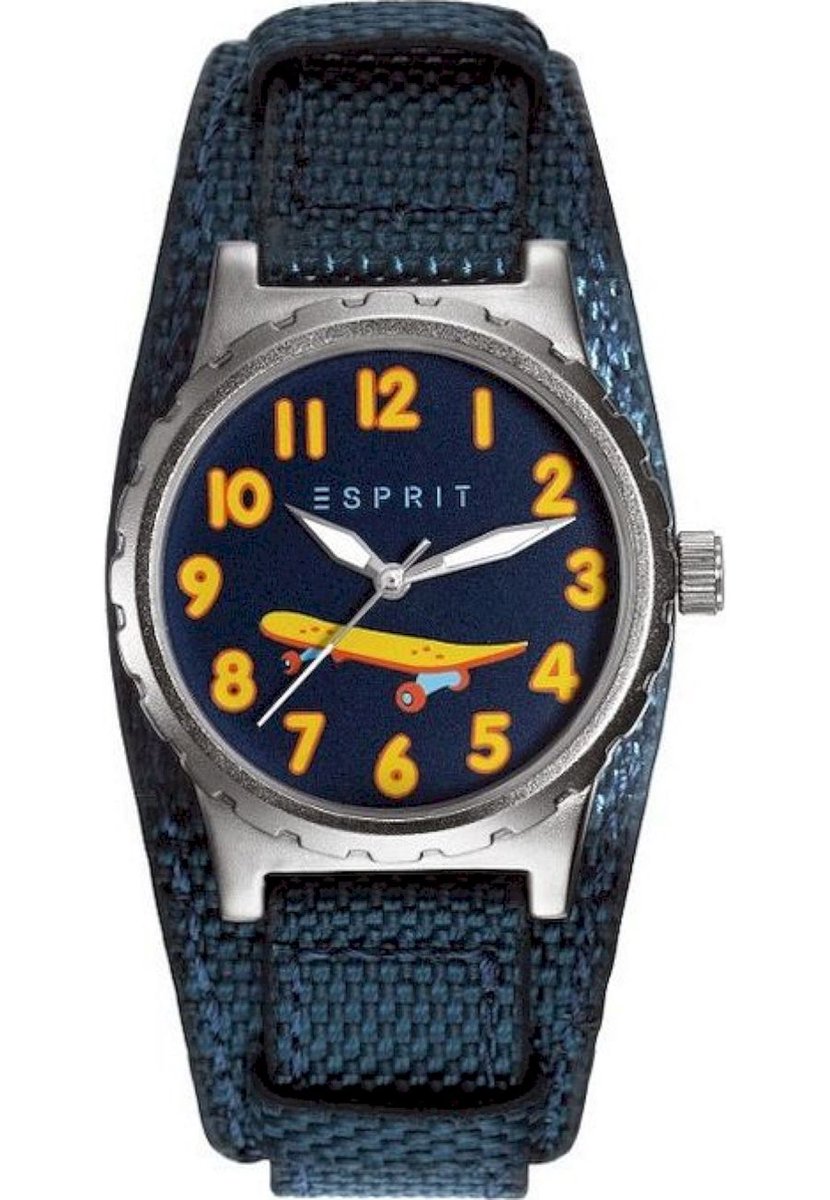 Esprit ES906534003 - Horloge - Canvas - Blauw - Ø 31 mm