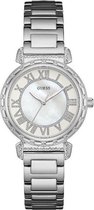 GUESS Watches Dames Horloge W0831L1 - staal - zilverkleurig - Ø 34 mm