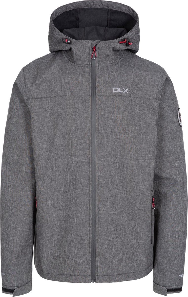 Trespass Heren Gabe Waterdichte Softshell Jas Grijs