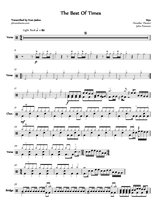 Styx - The Best of Times: Drum Sheet Music
