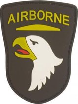 Cobra Tactical Solutions Patch - Airborne Eagle PVC Militair Embleem - Met Klittenband