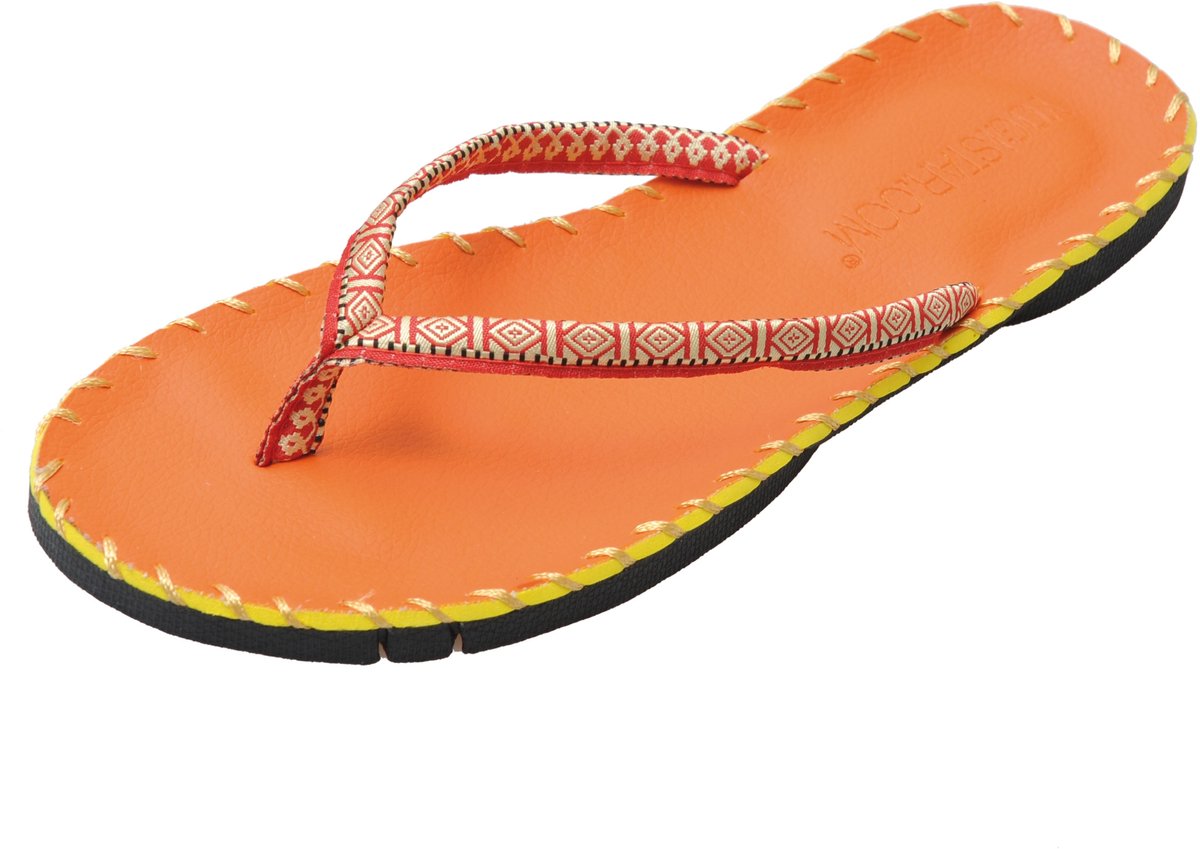 Yogistar Dames Sandalen - Orange - Maat 37