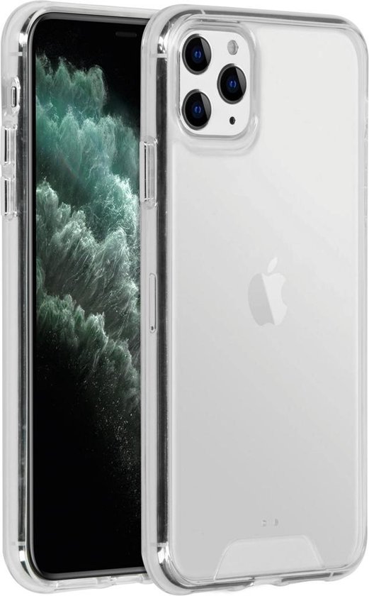 Accezz Hoesje Geschikt voor iPhone 11 Pro Max Hoesje Shockproof - Accezz Xtreme Impact Backcover - Transparant
