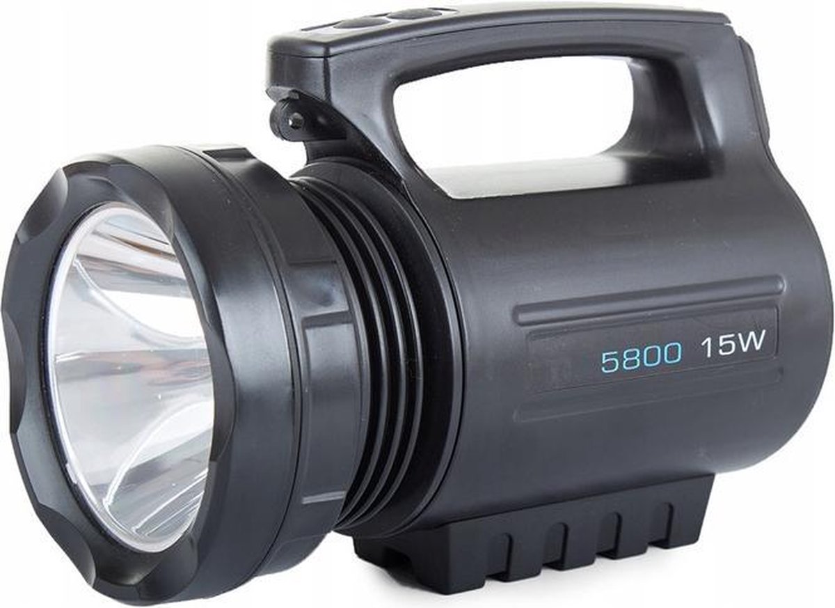 Handschijnwerper LED Oplaadbaar - Politie Zaklamp Groot | bol.com