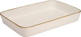 Cosy & Trendy Ovenschaal Brisbane 35,5 cm x 24,5 cm Wit