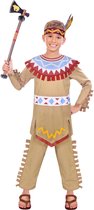 AMSCAN - Tipi indiaan kostuum voor jongens - 110 (4-6 jaar) - Kinderkostuums
