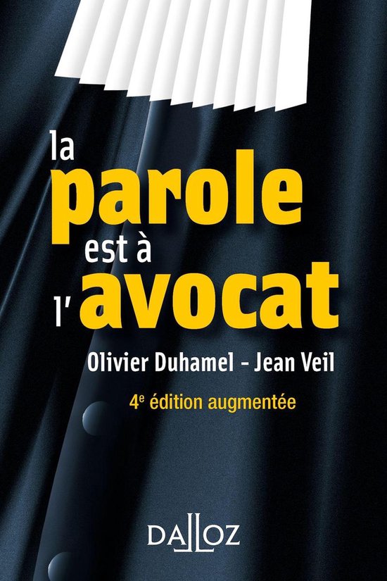 A savoir - La parole est à l'avocat 4ed - cover