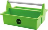 Reca Gereedschapsbox groen inclusief aluminium handgreep