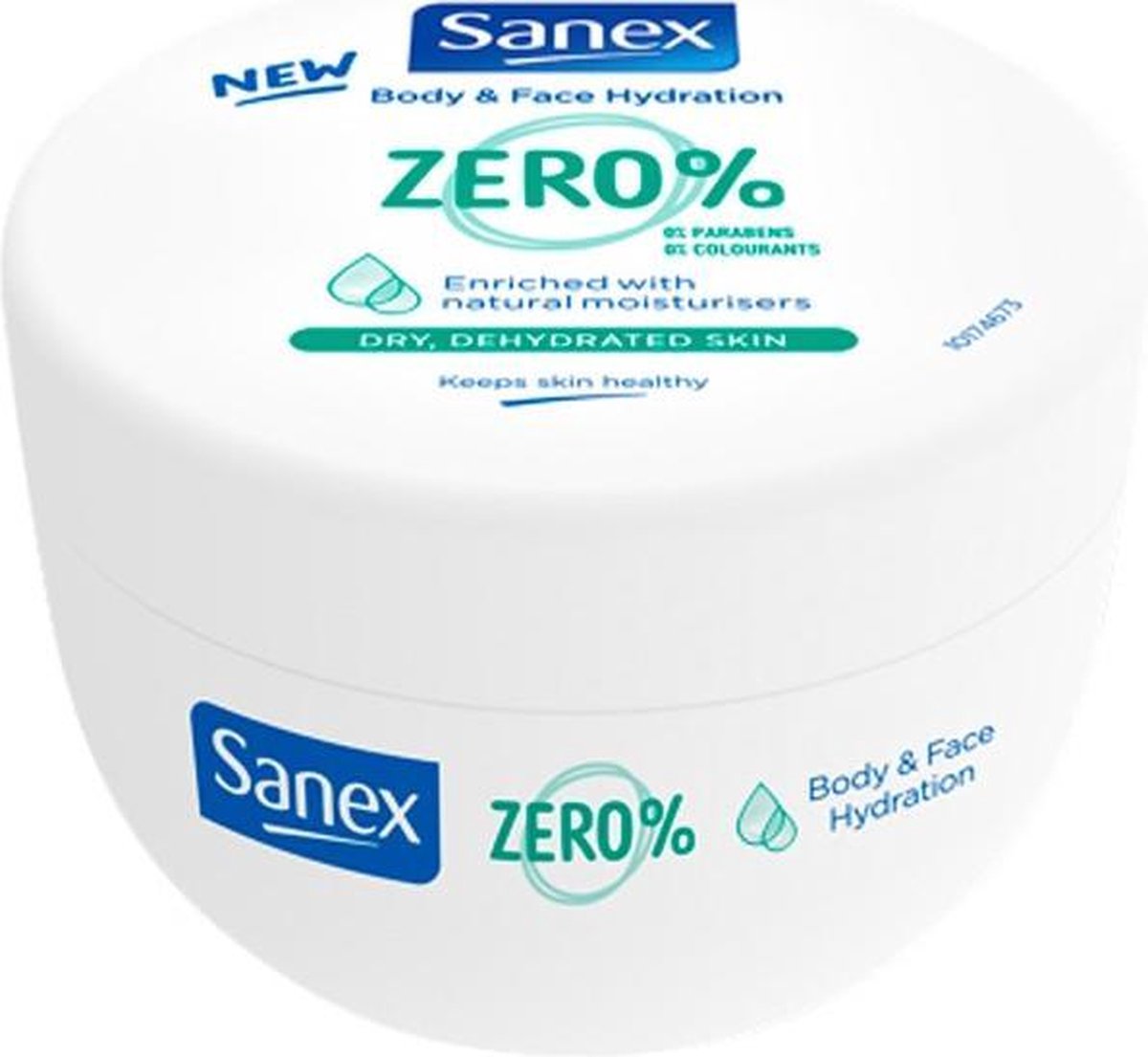 Sanex Zero Body & Face Hydratation Dry & Dehidrated Skin 250ml